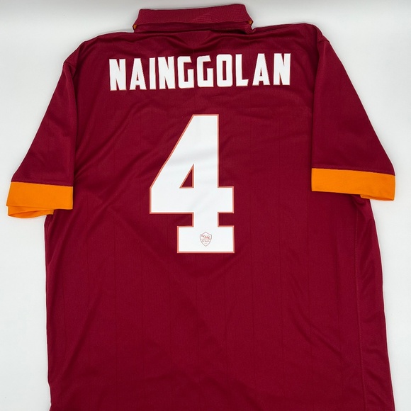 Nainggolan #4 Roma 2014/2015 Home ORIGINAL Nike Rare Soccer Jersey (XL) - Picture 1 of 9
